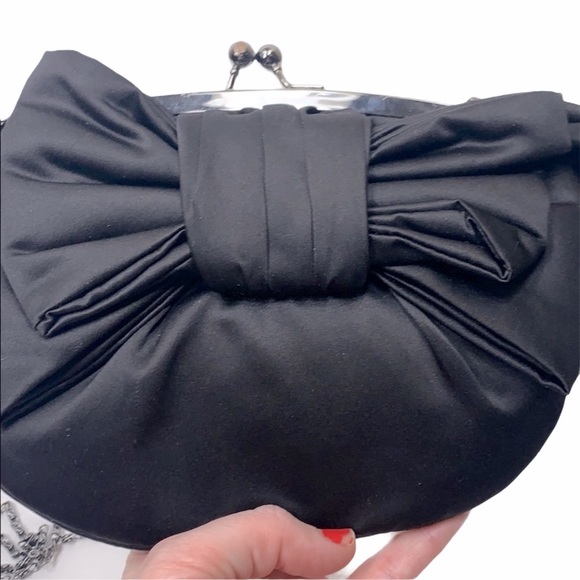 NWT. Macy’s. Small black small evening bag clutch - Picture 3 of 9